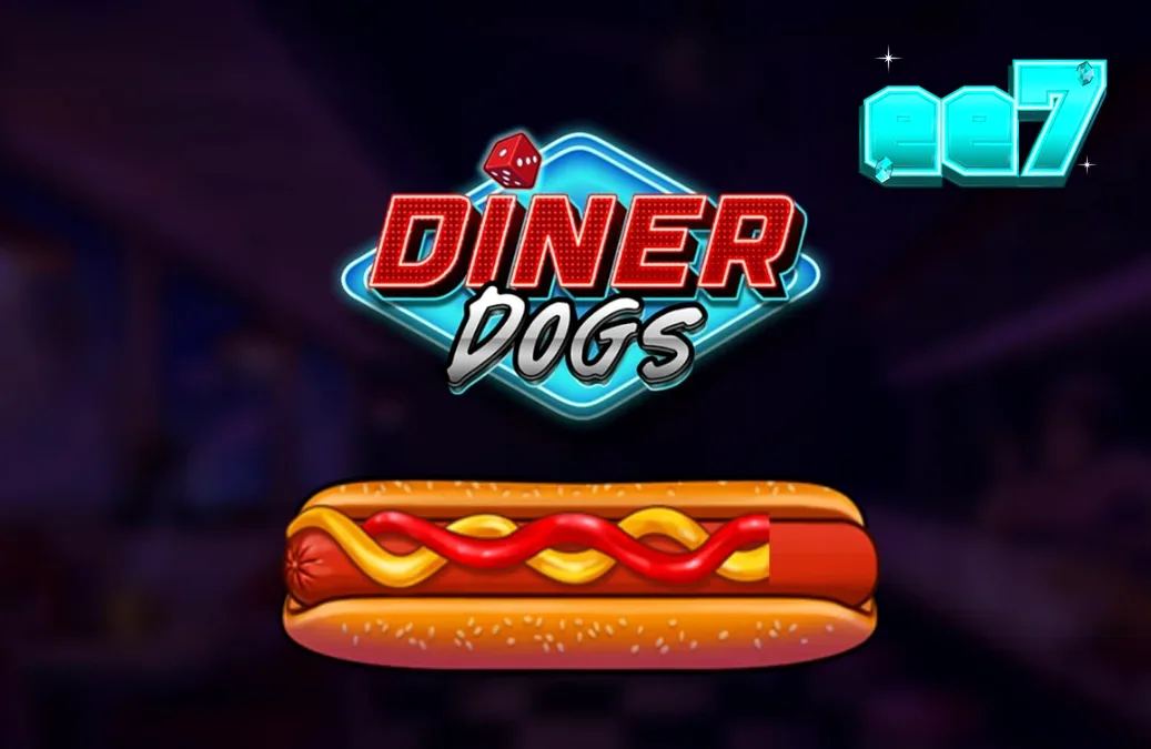 Cena de um assalto em uma lanchonete retrô no slot Diner Dogs